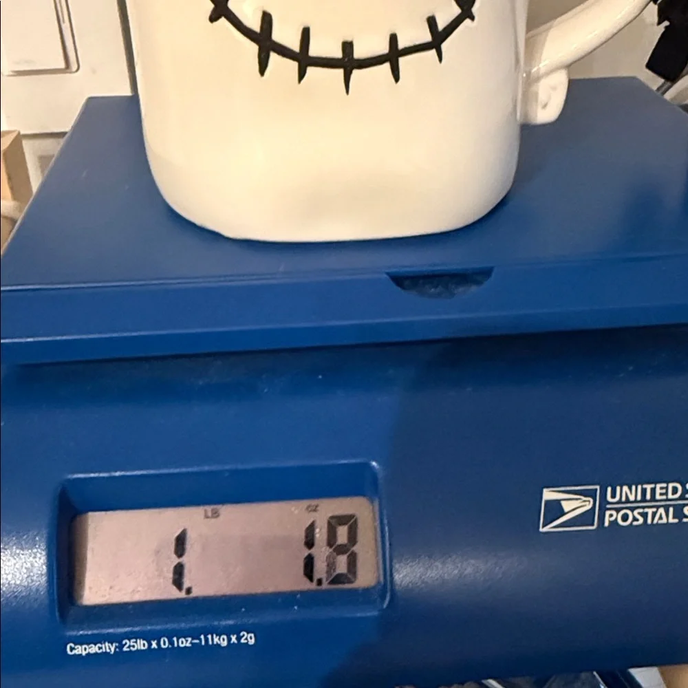 Rae Dunn The Night Before Christmas JACK Halloween Double-Sided Mug! NEW - Picture 12 of 12